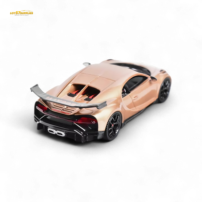 YM Model Bugatti Chiron PUR SPORT in Fantasy Rose Gold Limited to 299 Pcs 1:64