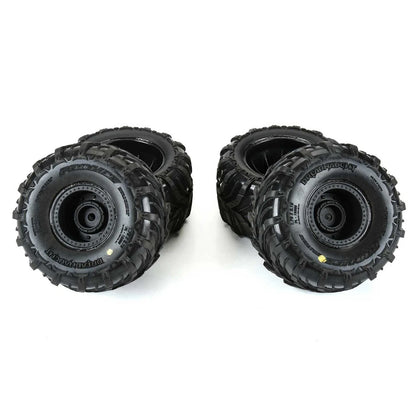 Pro-Line Dreadnaught Mounted Tires Wheels ARRMA Gorgon Quake GROM (4)