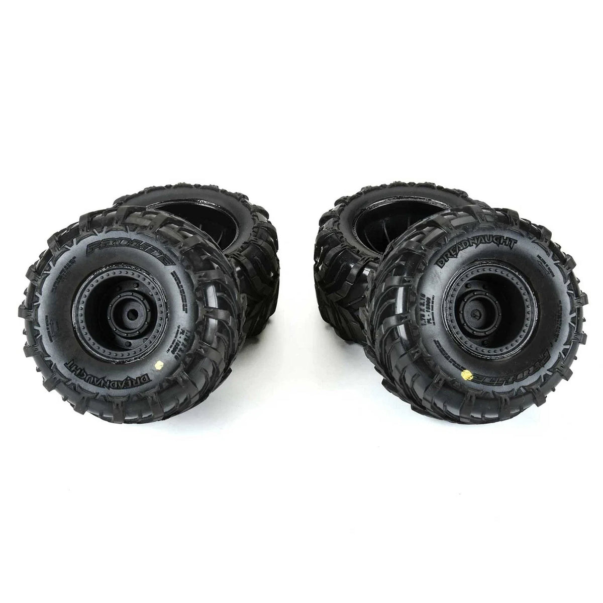 Pro-Line Dreadnaught Mounted Tires Wheels ARRMA Gorgon Quake GROM (4)