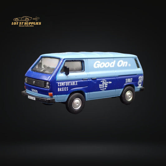 Tarmac Works X Schuco Collab64 Volkswagen T3 Panel Van GOOD ON 1:64 T64S-001-GO
