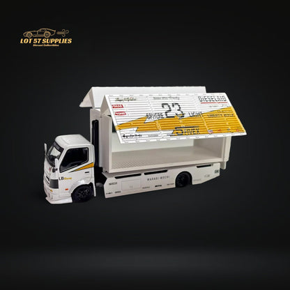 MicroTurbo Hino 300 LBWK Silhouette Lighting #23 1:64
