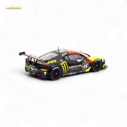 Tarmac Works Hobby64 Ferrari 458 Italia GT3 Blancpain Endurance 2012 V. Rossi 1:64 T64-073-12BGT46M