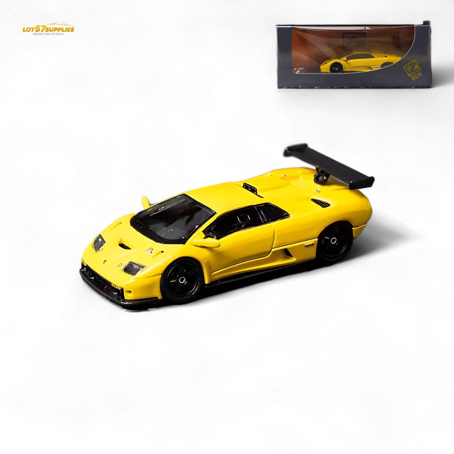 DCM Lamborghini Diablo GT-R Yellow 1:64