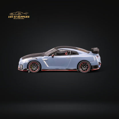 INNO64 Nissan Skyline GT-R R35 Nismo Stealth Gray 1:64