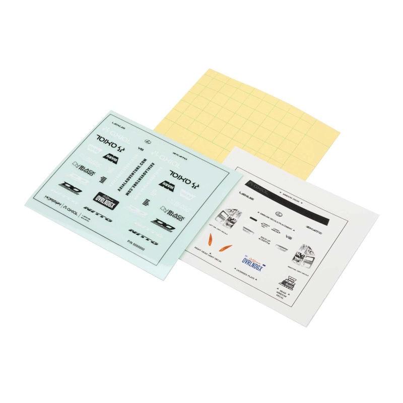 Axial AXI-2342 Decal Sheet: SCX24 Lexus GX470