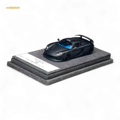 The Laboratory X Gemballa Mirage GT MATTE BLACK 1:64 Resin