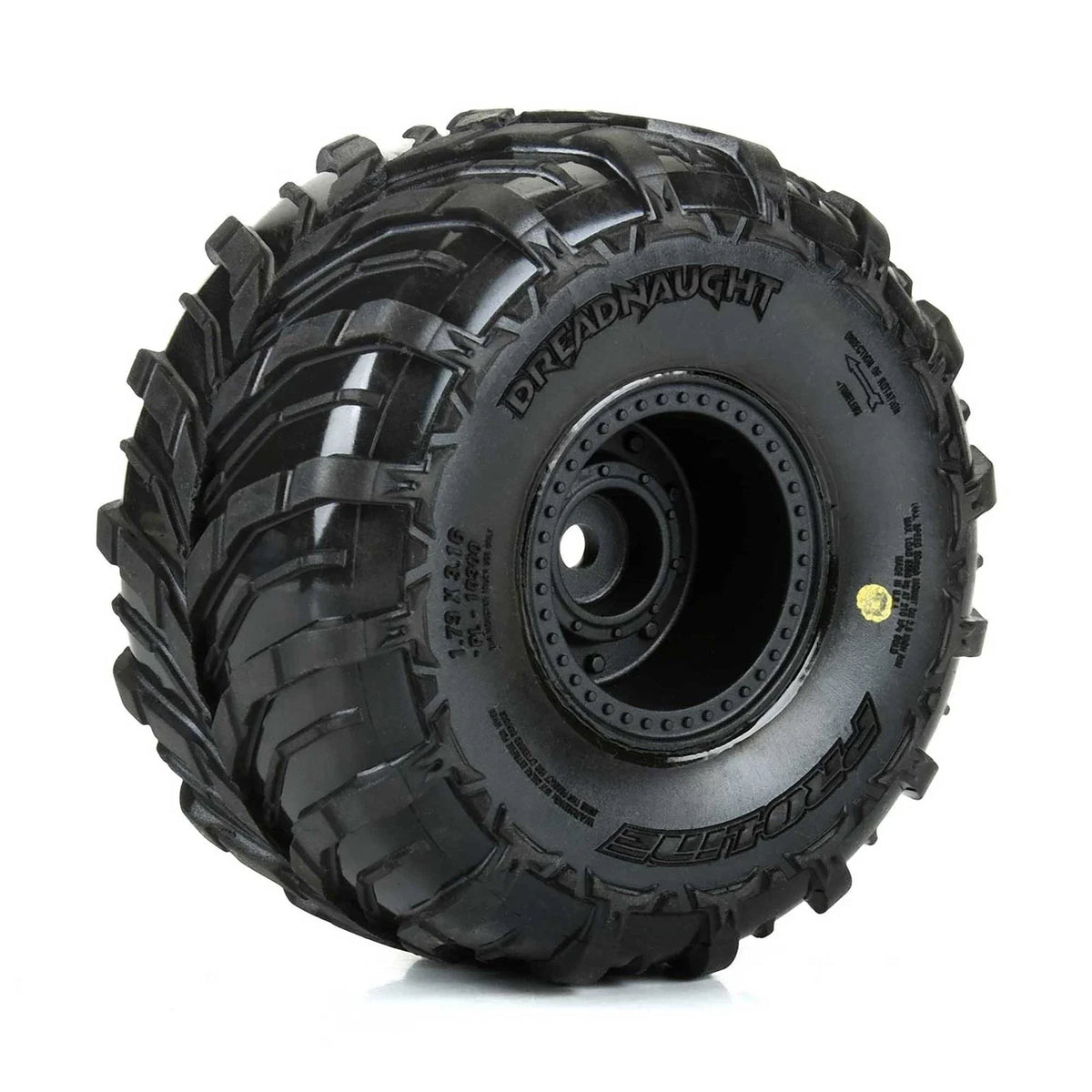 Pro-Line Dreadnaught Mounted Tires Wheels ARRMA Gorgon Quake GROM (4)