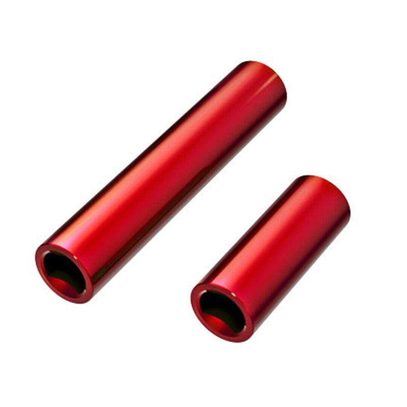 Traxxas 9752-RED TRX-4M Aluminum Front/Rear Center Driveshafts Set RED