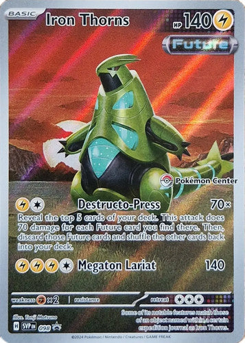 Iron Thorns (098) (Pokemon Center Exclusive) [Scarlet & Violet: Black Star Promos]