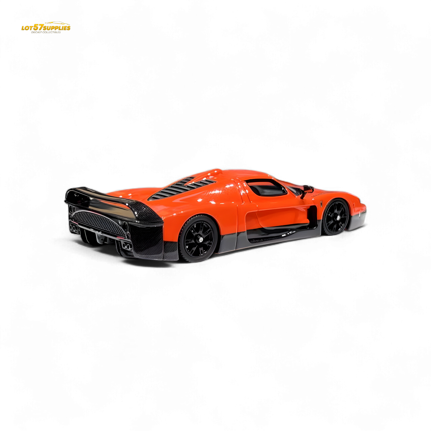 YM Model Maseti MC12 Stradale Corsa 2-Tone Orange - Carbon Fiber - Resin 1:64