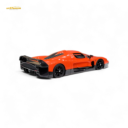 YM Model Maseti MC12 Stradale Corsa 2-Tone Orange - Carbon Fiber - Resin 1:64