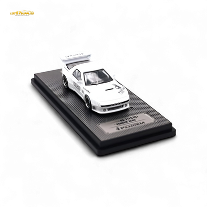 Inno64 MAZDA RX7 (FC3S) "PANDEM AERO" Hardcore Widebody Kit White 1:64