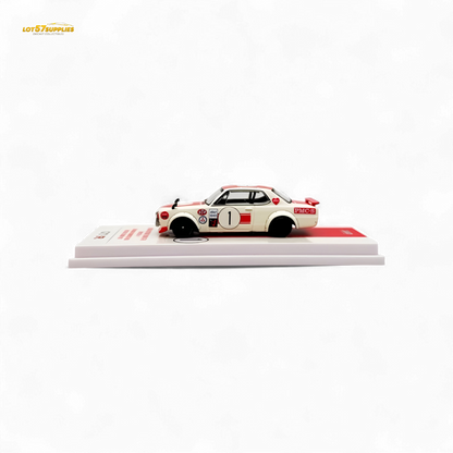 Inno64 NISSAN SKYLINE 2000 GT-R KPGC10 #1 Takahashi Kunimitsu Fuji Masters 250Km 1971 1:64