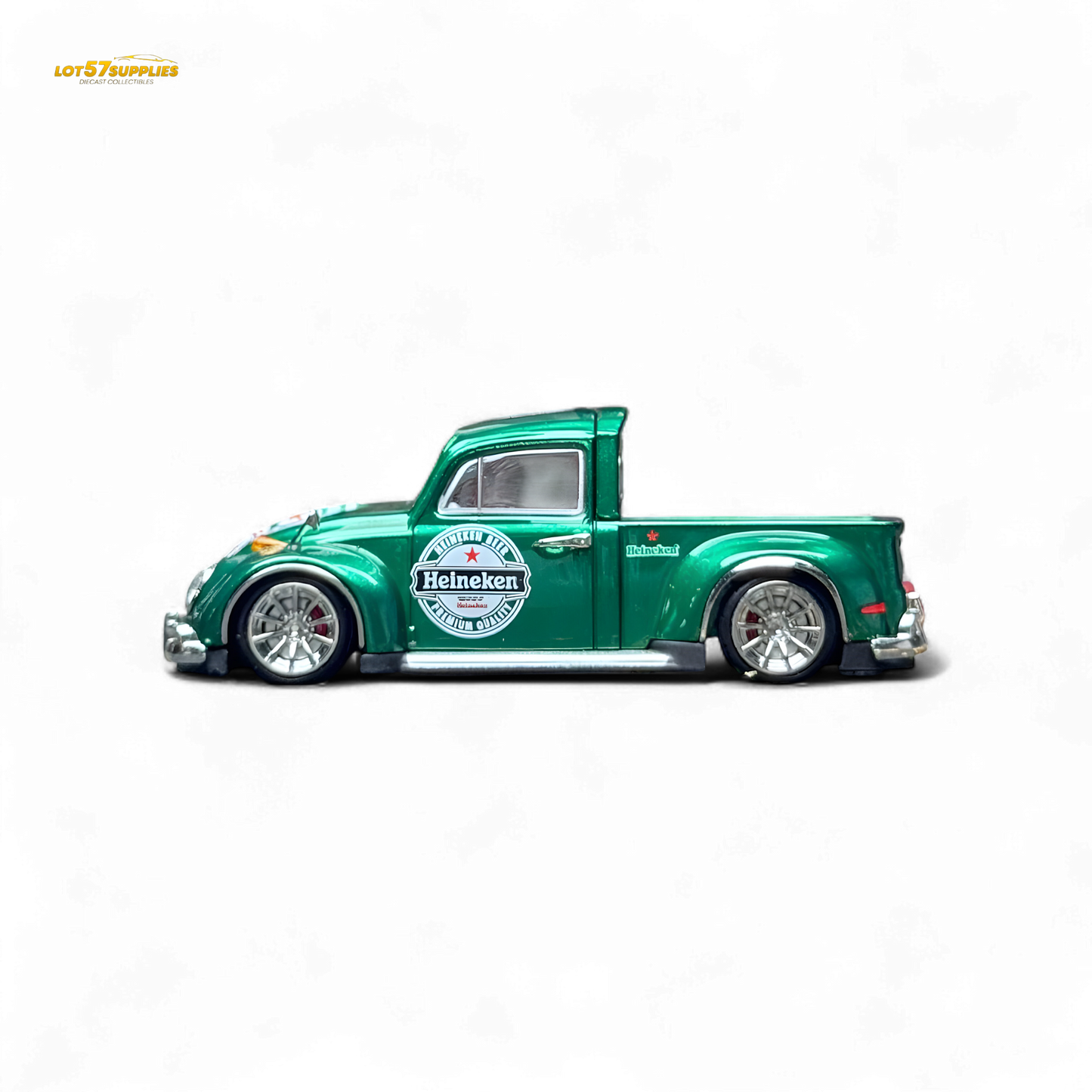 Liberty 64 Beetle Pickup - H E I N E K E N Livery 1:64