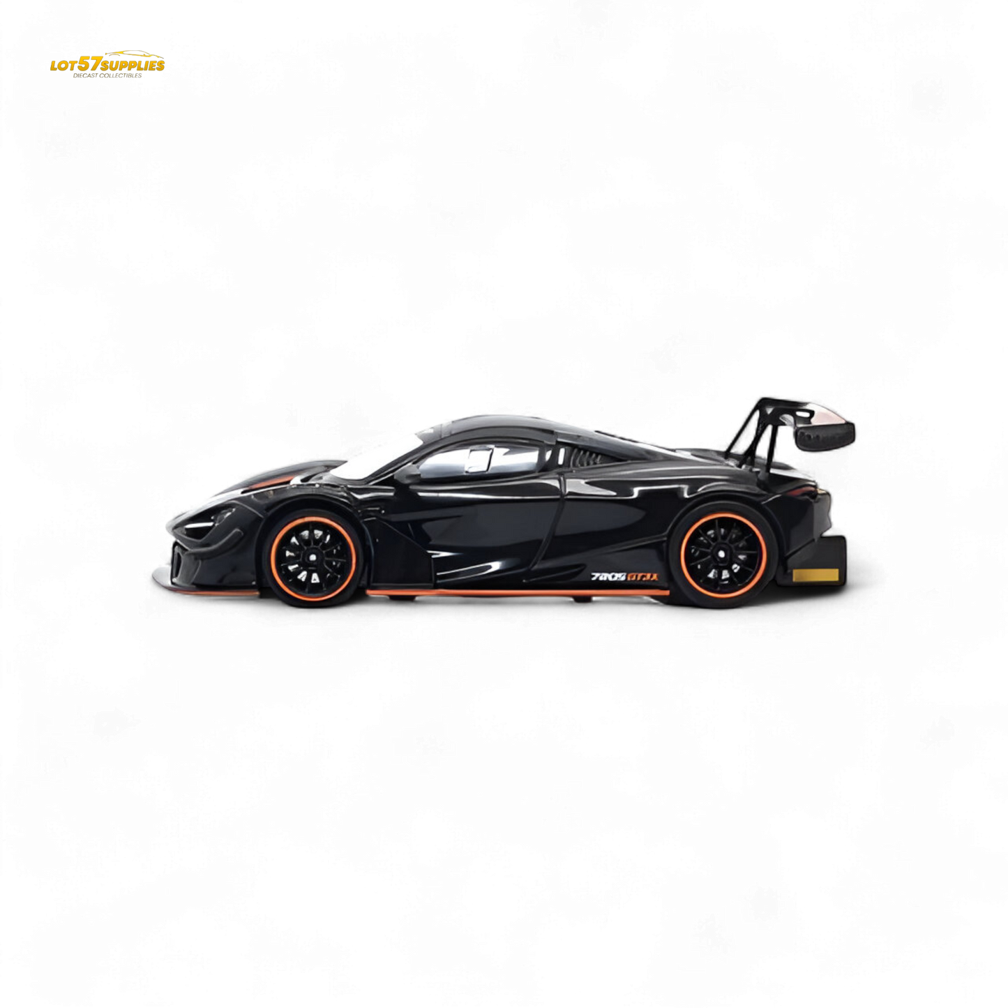 CM MODEL McLaren 720SGT3X - Black 1:64