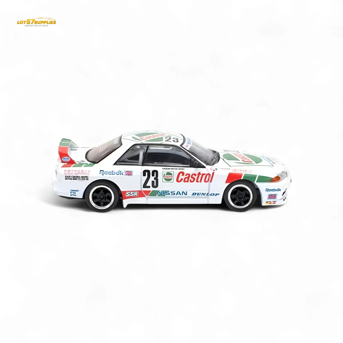 Poprace GT-R R32 MACAU GUIA RACE 1990 WINNER - White 1:64