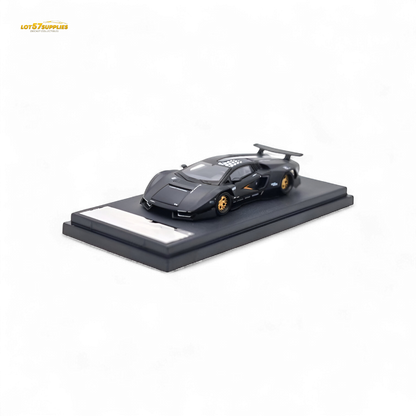 TimeMicro × PSC DESIGN Countach - Black 1:64 TM647701