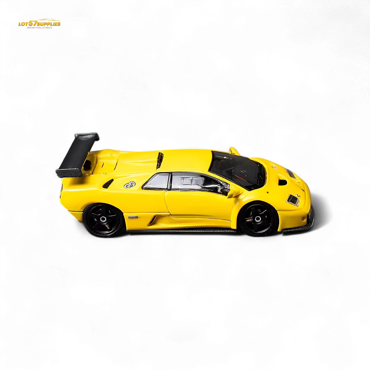 DCM Lamborghini Diablo GT-R Yellow Diecast Model 1:64 Limited to 500 Pcs