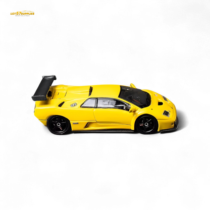 DCM Lamborghini Diablo GT-R Yellow Diecast Model 1:64 Limited to 500 Pcs