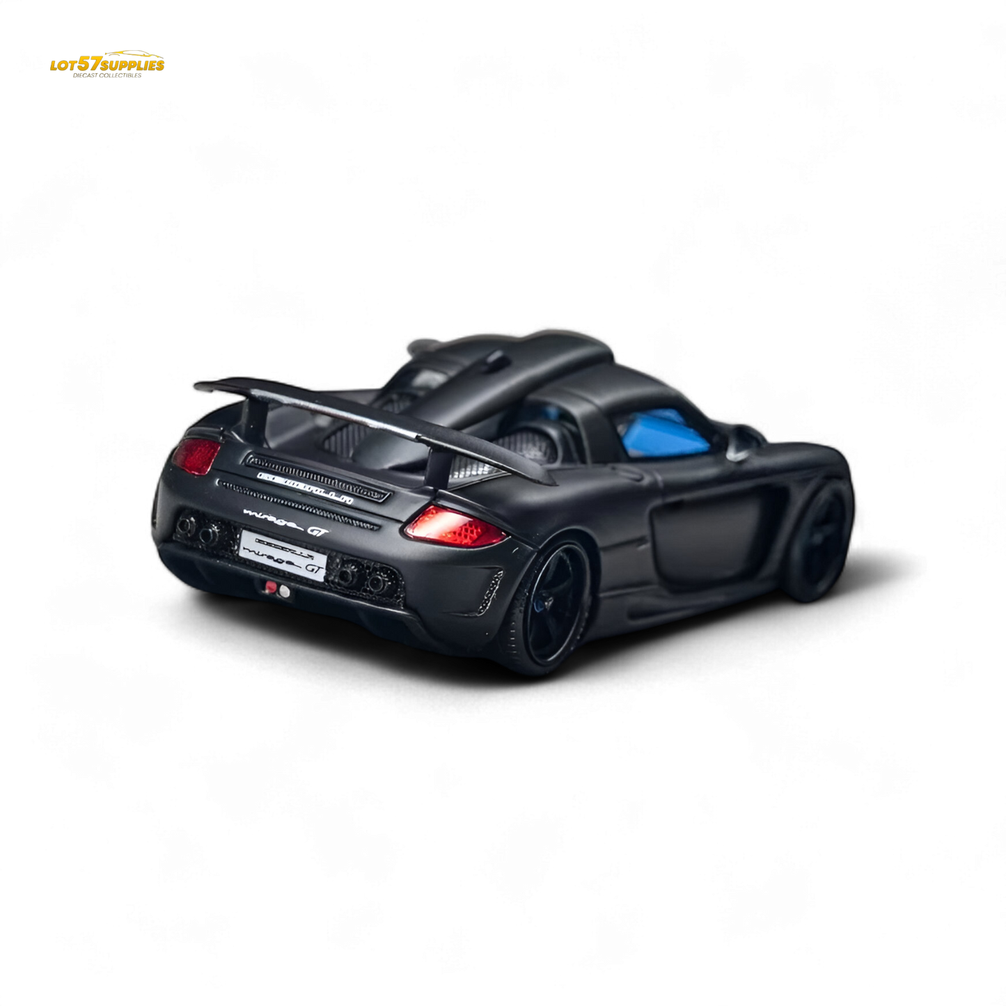 The Laboratory X ZONZO Gemballa Mirage GT MATTE BLACK 1:64 Resin