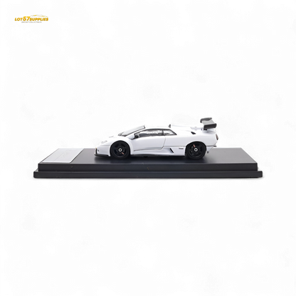 DCM Lamborghini Diablo GT-R White Diecast Model 1:64 Limited to 500 Pcs
