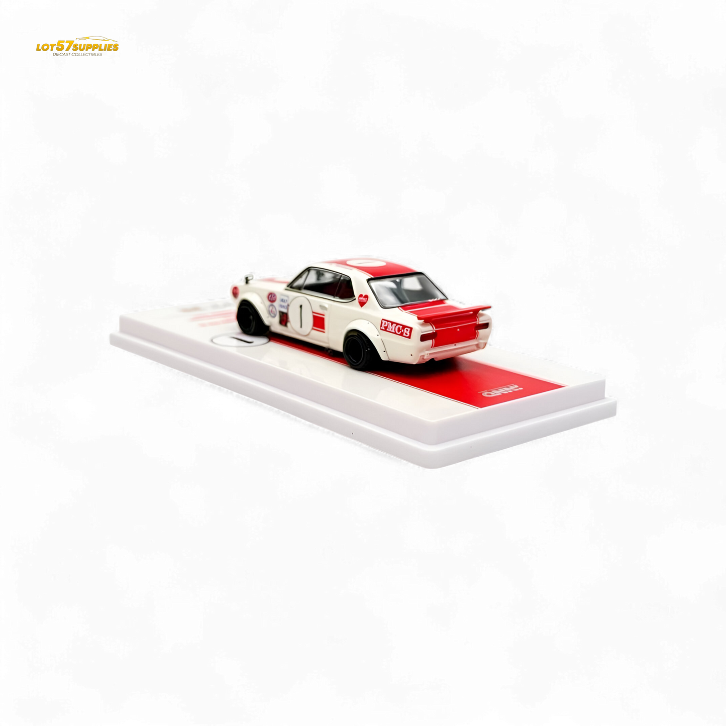 Inno64 NISSAN SKYLINE 2000 GT-R KPGC10 #1 Takahashi Kunimitsu Fuji Masters 250Km 1971 1:64