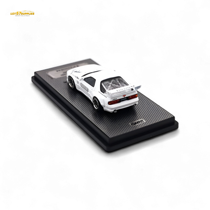 Inno64 MAZDA RX7 (FC3S) "PANDEM AERO" Hardcore Widebody Kit White 1:64