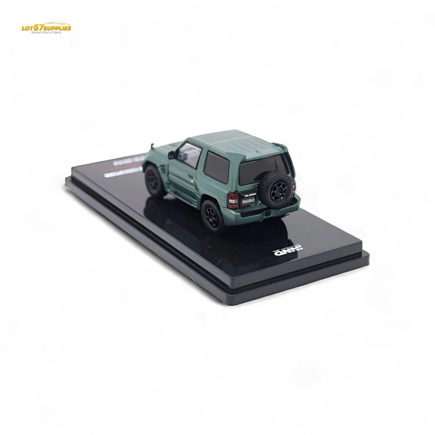 Inno64 MITSUBISHI PAJERO EVOLUTION Satin Green 1:64