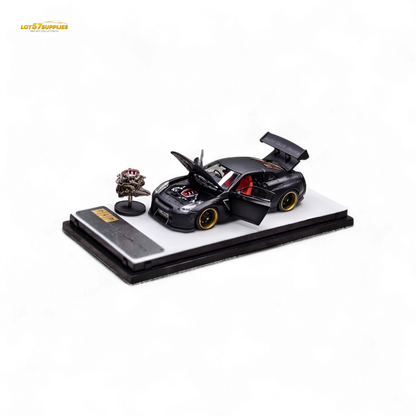 PGM Rocket Bunny R35 - Matte Black Ordinary version 1:64