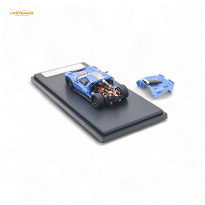 Rhino Model Ford GT40 Blue 1:64
