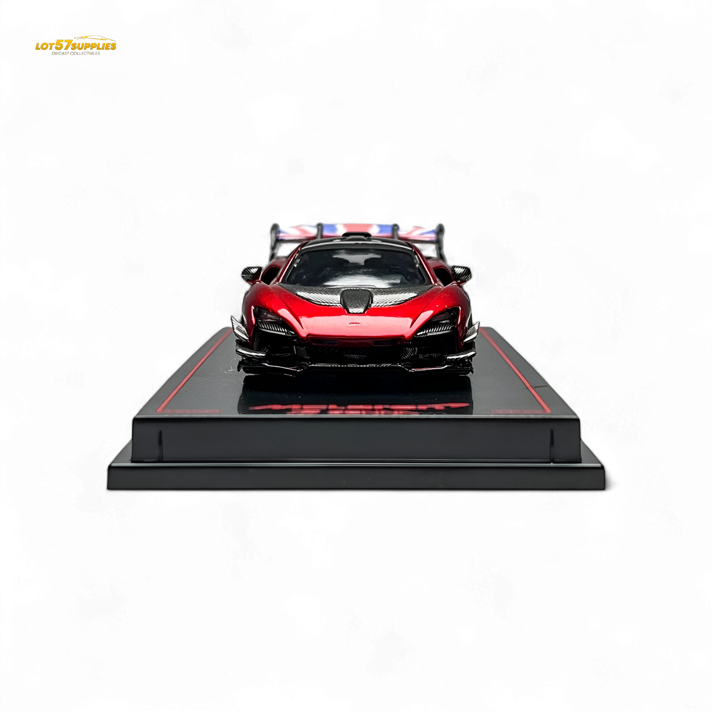 CM Model McLaren Senna GTR Metallic Red 1:64
