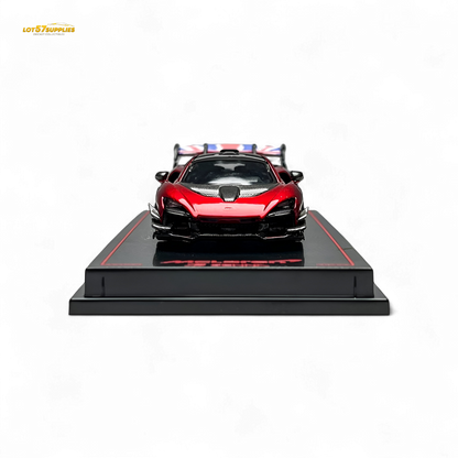 CM Model McLaren Senna GTR Metallic Red 1:64