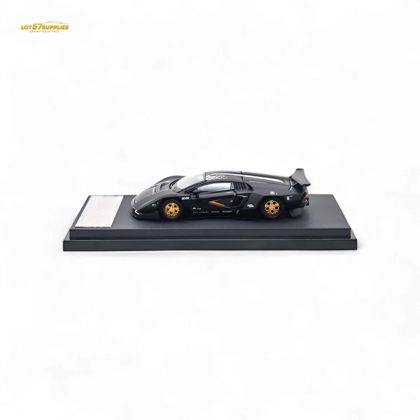 TimeMicro × PSC DESIGN Countach - Black 1:64 TM647701