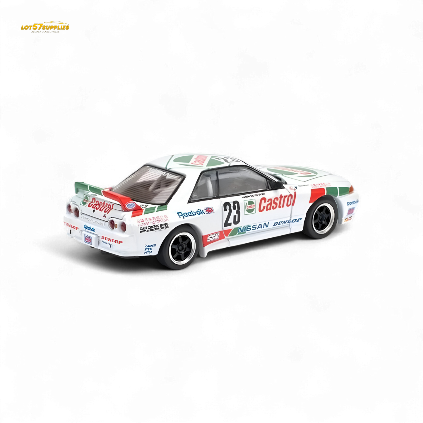 Poprace GT-R R32 MACAU GUIA RACE 1990 WINNER - White 1:64