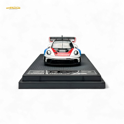 HKM Model Porsche 911 GT3 Rennsport White 1:64