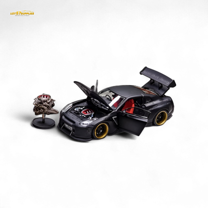 PGM Rocket Bunny R35 - Matte Black Luxury version 1:64