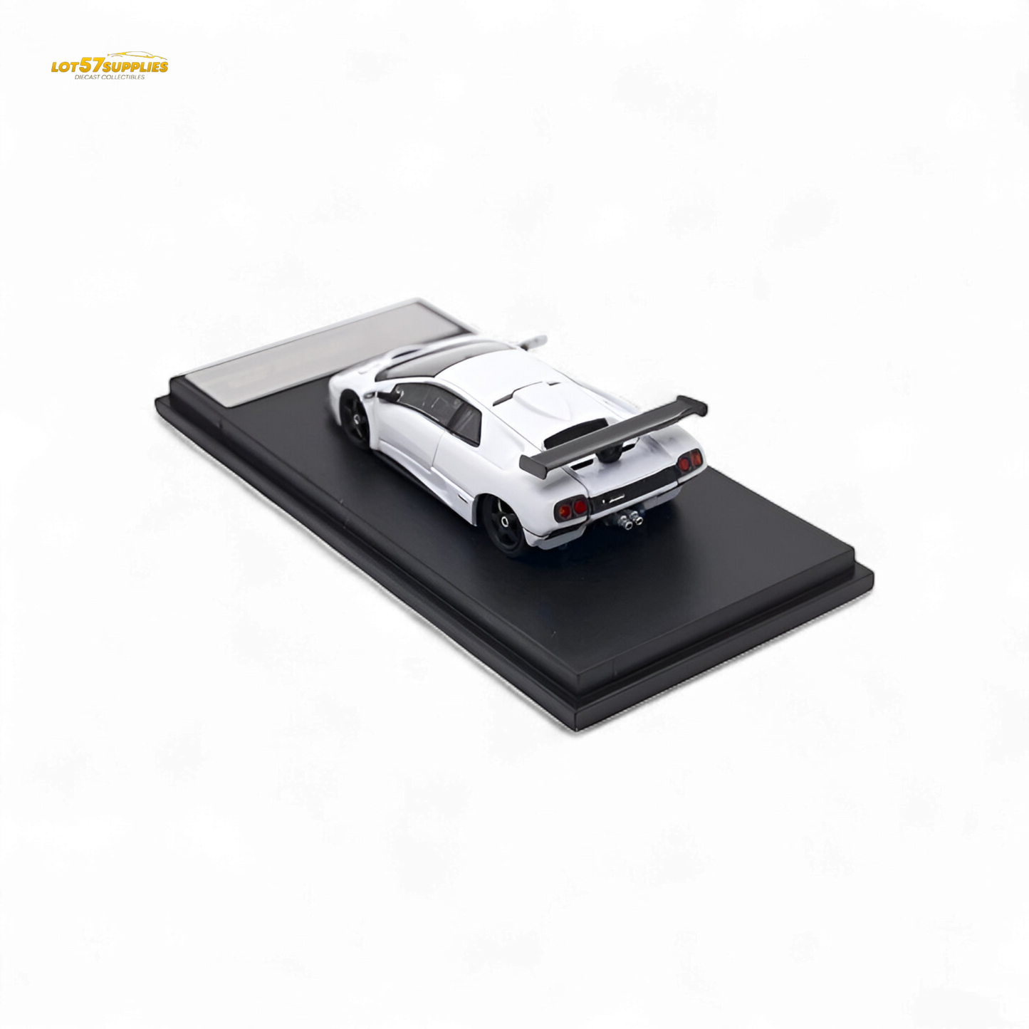 DCM Lamborghini Diablo GT-R White Diecast Model 1:64 Limited to 500 Pcs