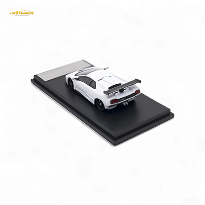 DCM Lamborghini Diablo GT-R White Diecast Model 1:64 Limited to 500 Pcs