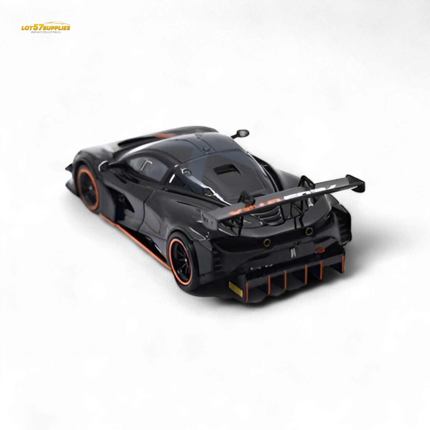 CM MODEL McLaren 720SGT3X - Black 1:64