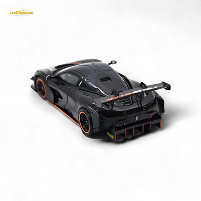 CM MODEL McLaren 720SGT3X - Black 1:64