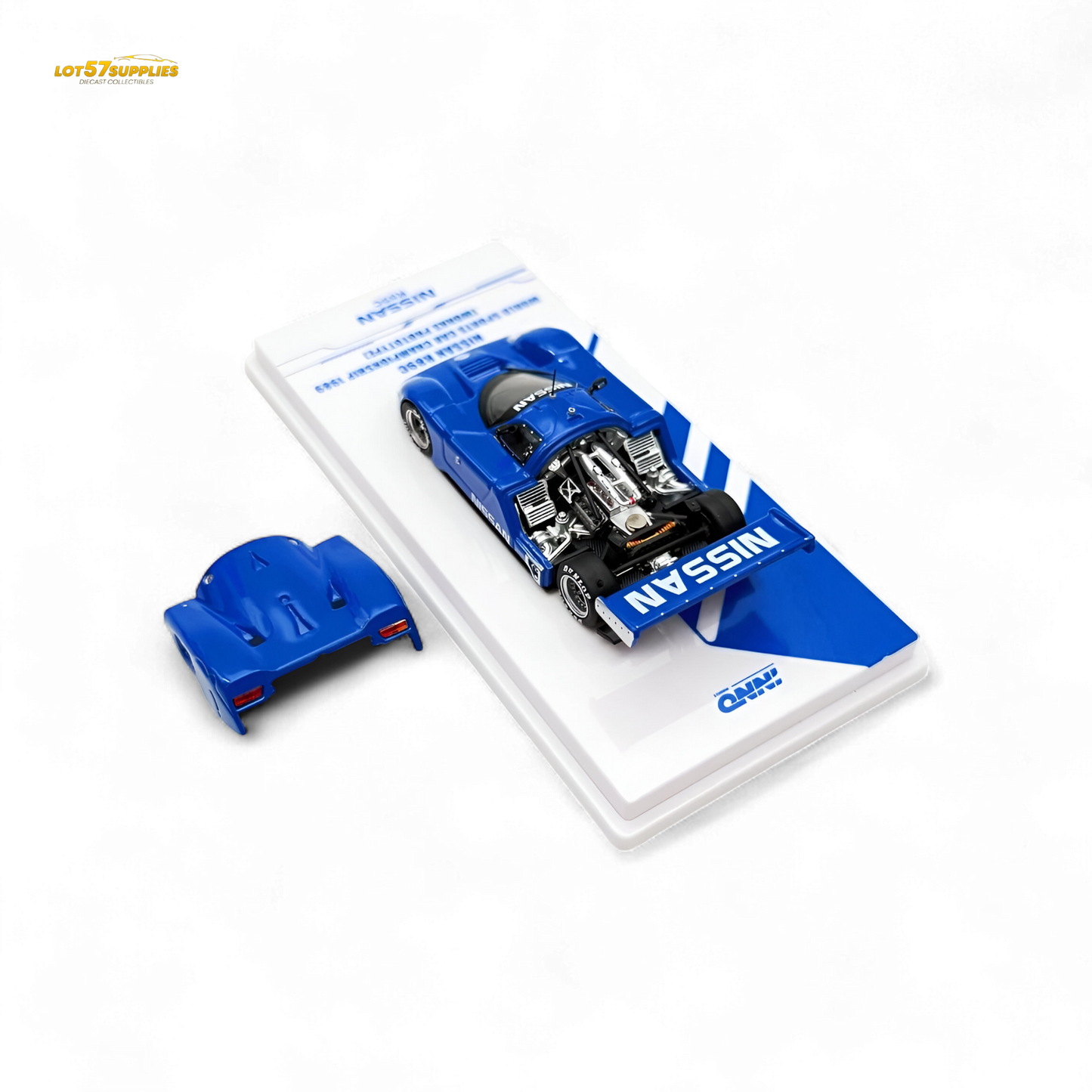 INNO64 Nissan R89C Blue Championship 1989 1:64