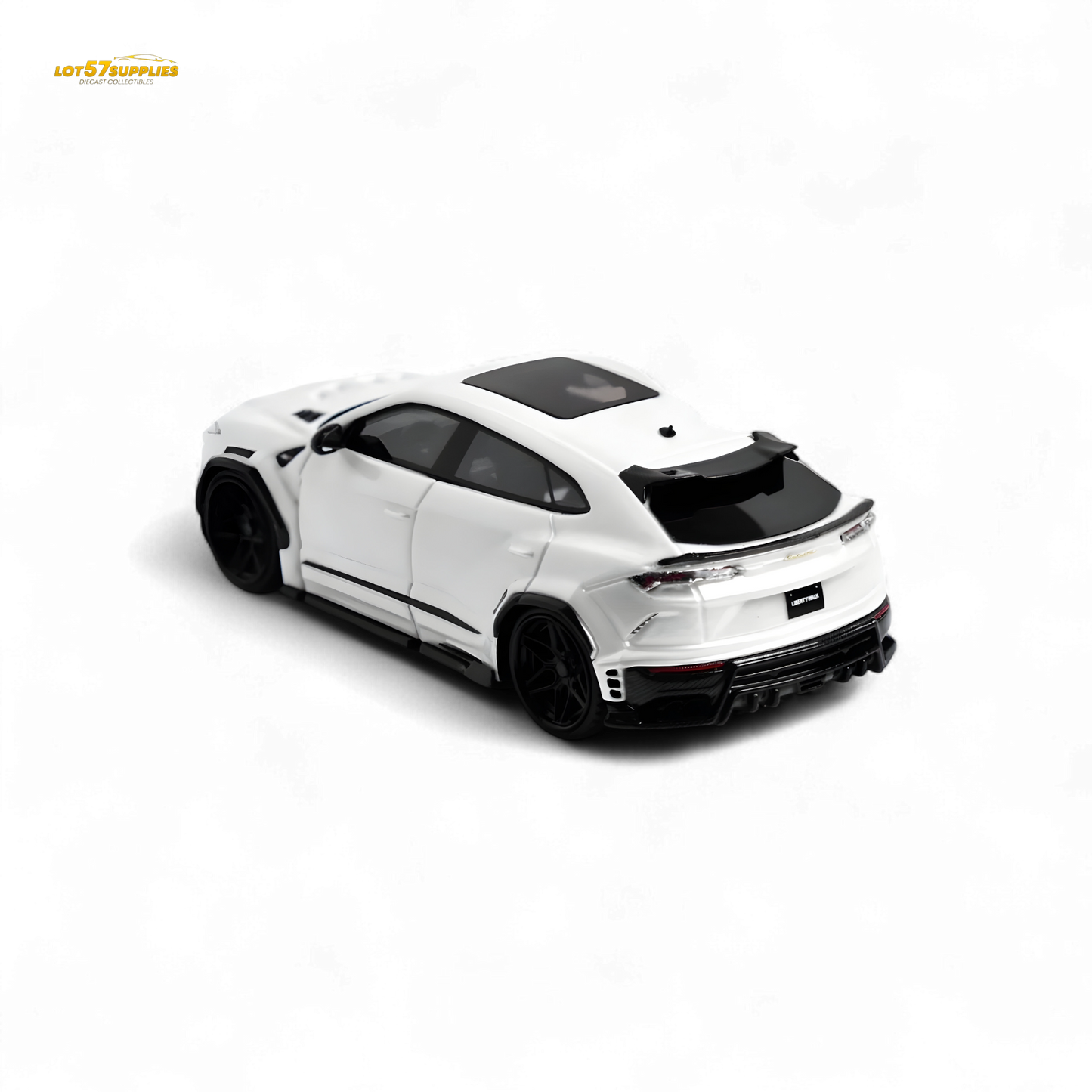 Flame Lamborghini Urus LBWK Bianco Icarus White Resin 1:64