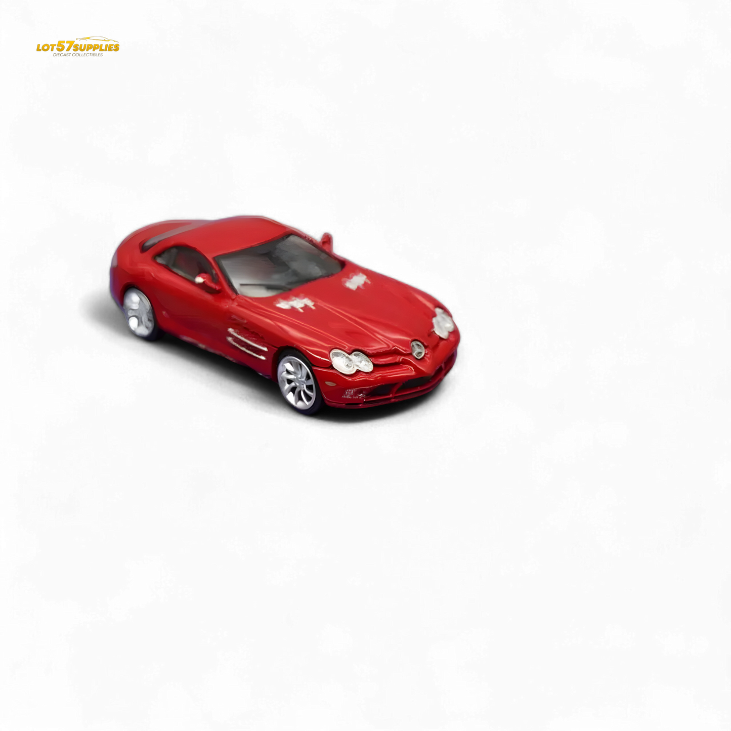 Street Weapon Mercedes Benz McLaren SLR in Red With Detachable Hood 1:64