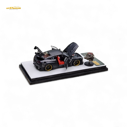 PGM Rocket Bunny R35 Matte Black 1:64