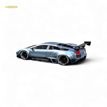 404ERROR Lamborghini Murcielago LBWK Ice Blue 1:64