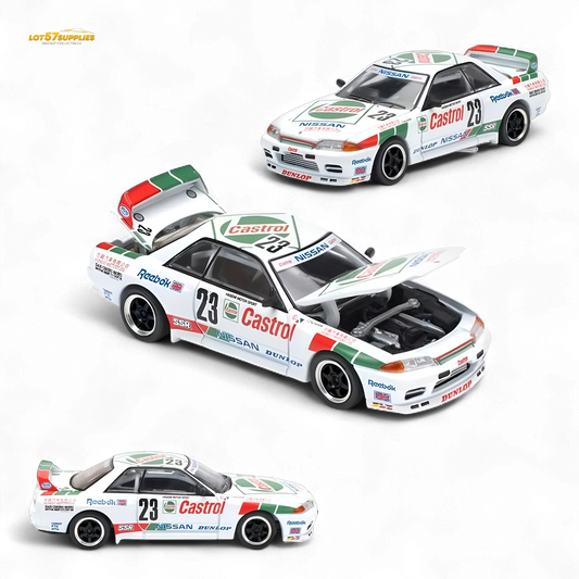 Poprace GT-R R32 MACAU GUIA RACE 1990 WINNER - White 1:64