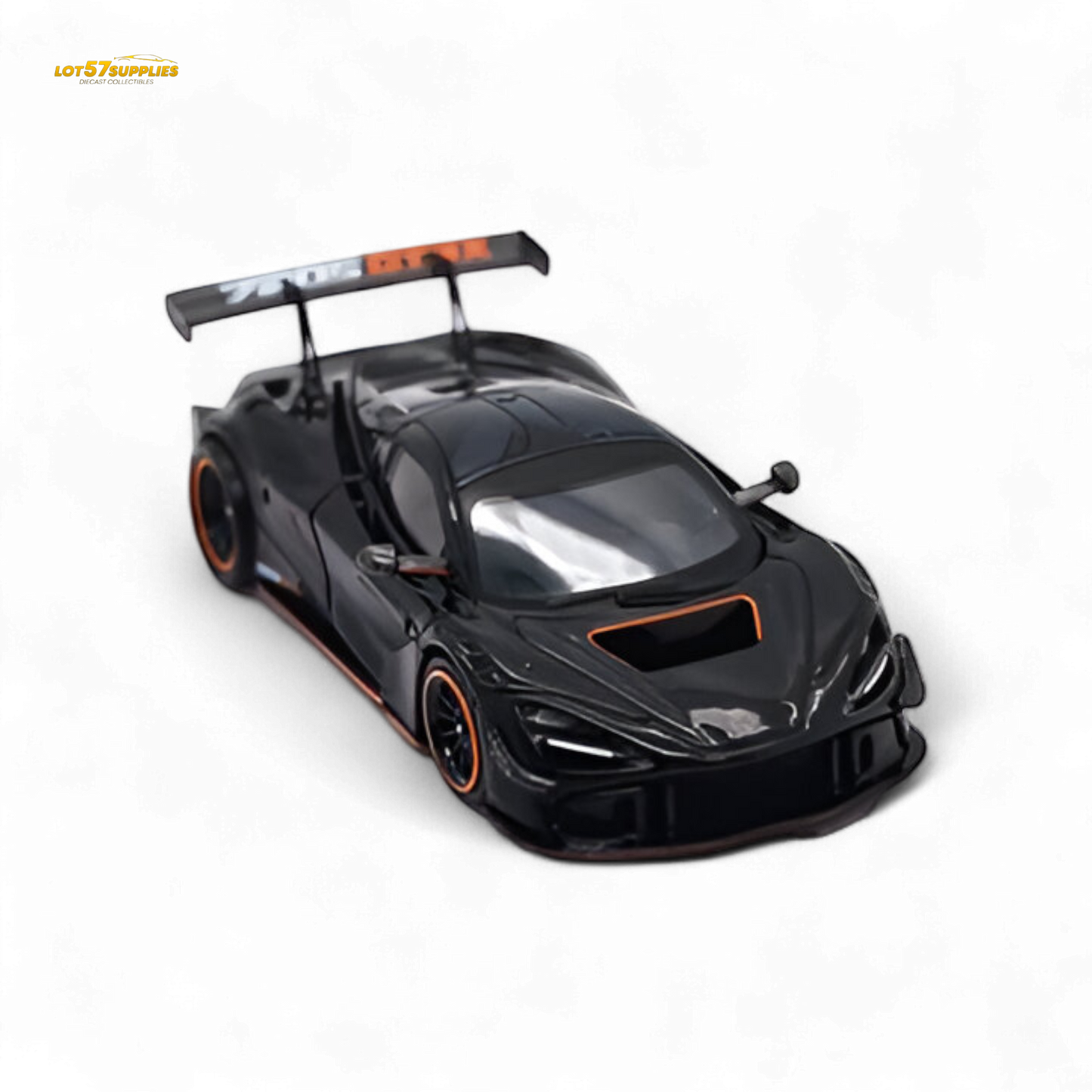 CM Model McLaren 720S GT3X Black 1:64