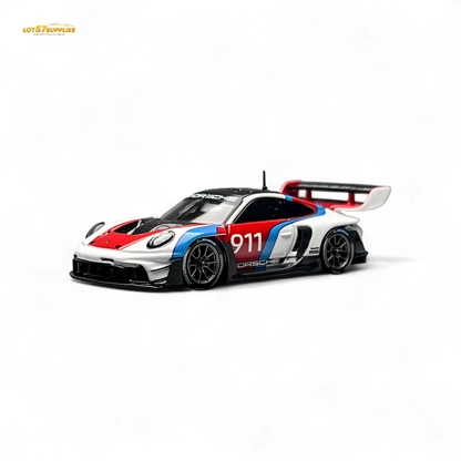 HKM Model Porsche 911 GT3 Rennsport White 1:64