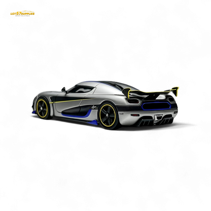Guo Ji Agera RS Matte Silver Gray 1:64
