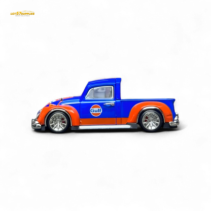 Liberty64 VW Beetle Pickup G U L F Livery 1:64